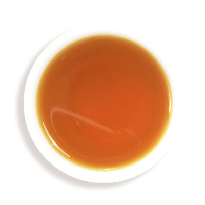 Cup of brewed Golden Monkey Organic Black Tea