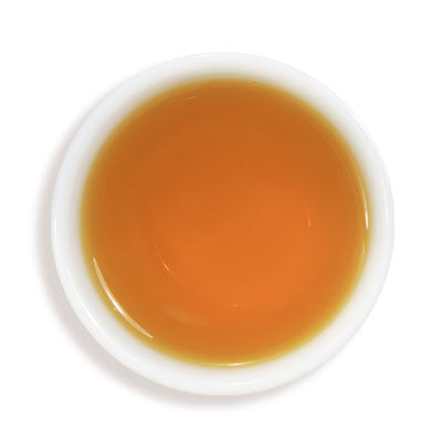 Brewed Cup of Anthony and Cleopatra Hearts Black Tea