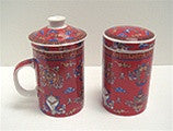 Tea Infuser Mug and Tin - Eight Treasures
