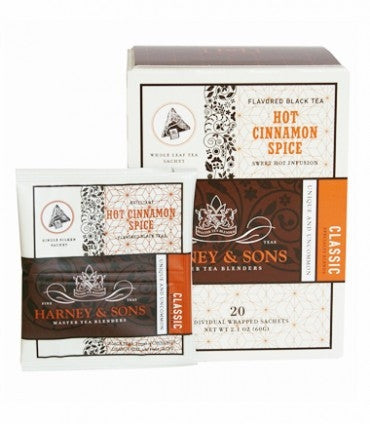 Harney & Sons Hot Cinnamon Spice, 20 Sachet Teabags