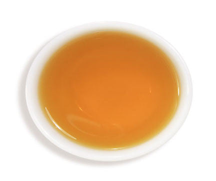 Brewed cup of Coconut Custard Rooibos Tea
